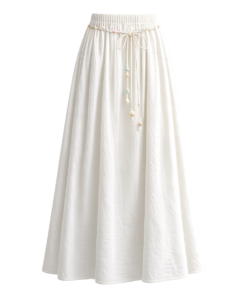 Girly summer skirt + belt