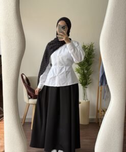 Chemise volantée